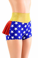 Super Hero Ruffle Rump Shorts - Coquetry Clothing