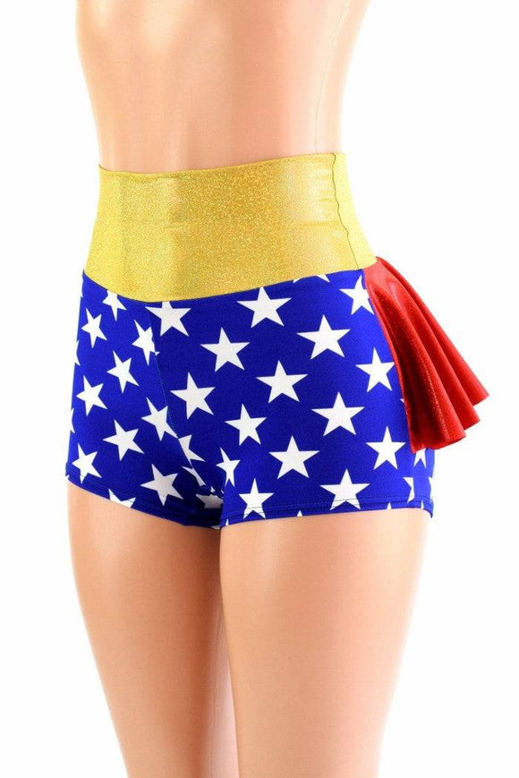 Super Hero Ruffle Rump Shorts - Coquetry Clothing