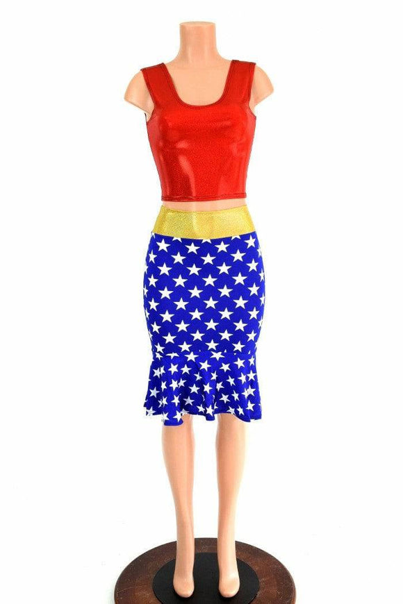 Super Hero Wiggle Skirt Set - Coquetry Clothing