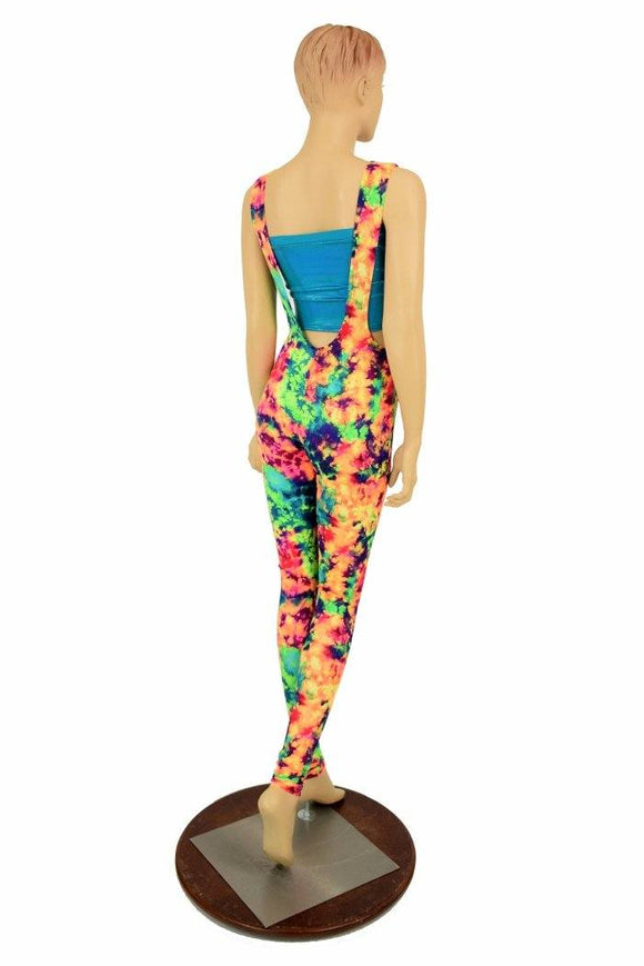 Suspender Leggings in Acid Splash - Coquetry Clothing