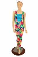 Suspender Leggings in Acid Splash - Coquetry Clothing