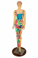 Suspender Leggings in Acid Splash - Coquetry Clothing