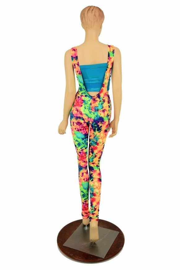 Suspender Leggings in Acid Splash - Coquetry Clothing