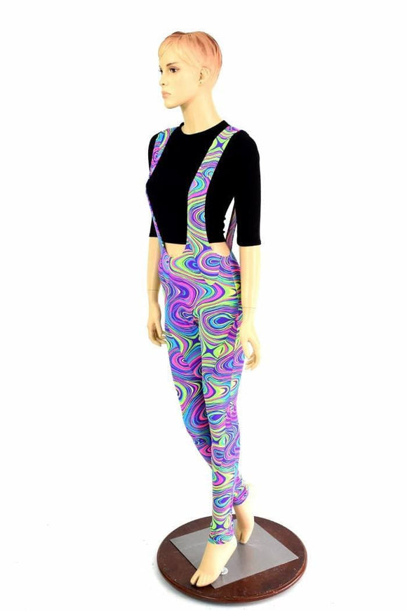 Suspender Leggings in Glow Worm - Coquetry Clothing