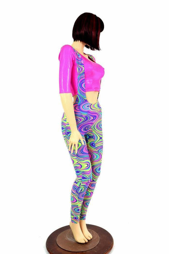 Suspender Leggings in Glow Worm - Coquetry Clothing