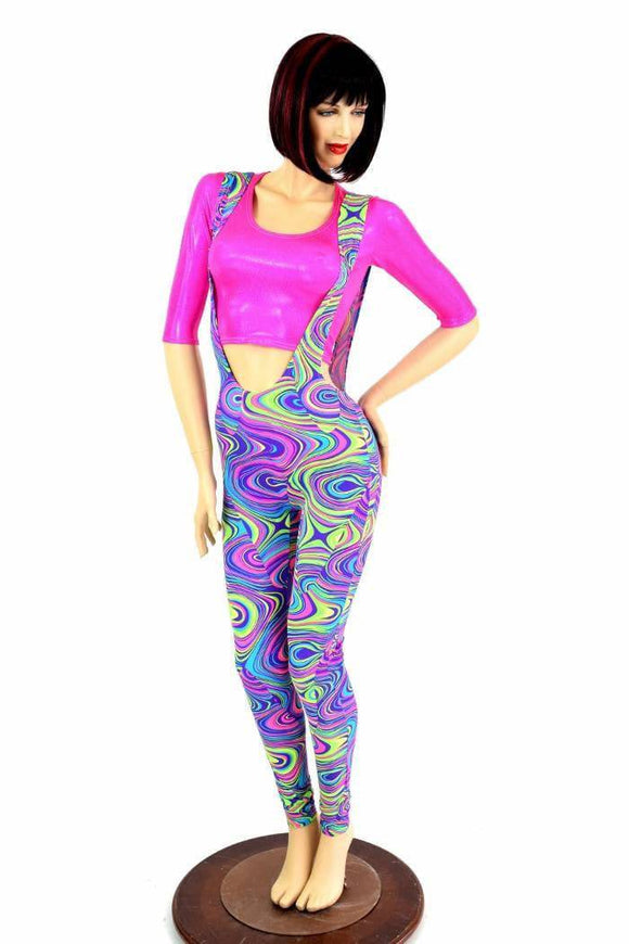 Suspender Leggings in Glow Worm - Coquetry Clothing