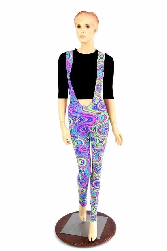 Suspender Leggings in Glow Worm - Coquetry Clothing