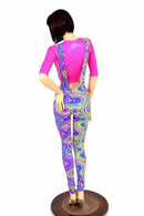 Suspender Leggings in Glow Worm - Coquetry Clothing