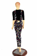 Suspender Leggings in Unicorns & Rainbows - Coquetry Clothing