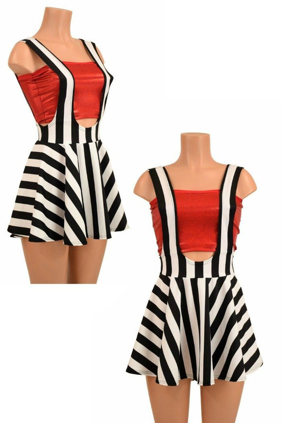 Suspender Mini Skirt - Coquetry Clothing