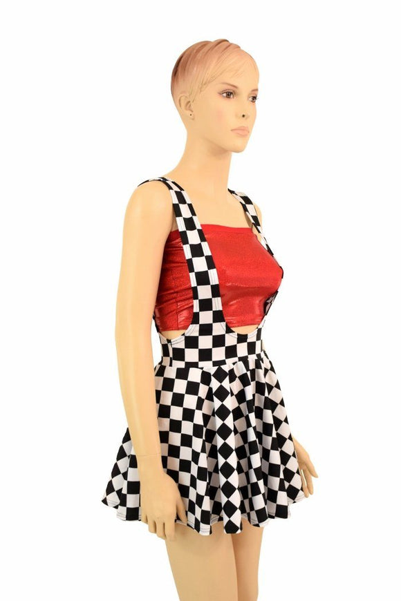 Suspender Mini Skirt - Coquetry Clothing
