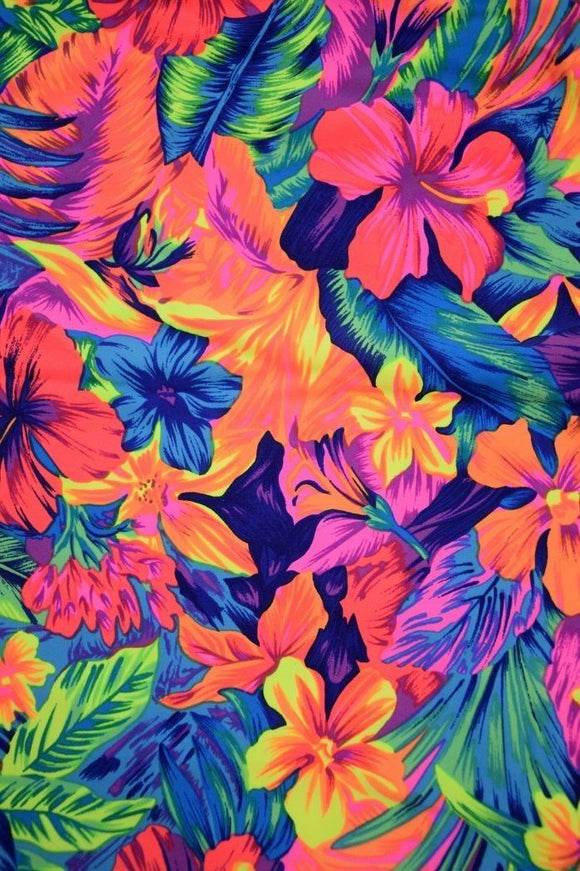 Tahitian Floral Buttercup Pasties - Coquetry Clothing