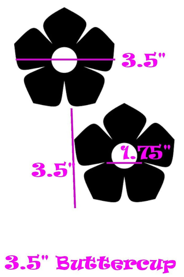 Tahitian Floral Buttercup Pasties - 2