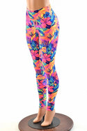 Tahitian Floral High Waist Leggings - 5
