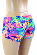 Tahitian Floral Lowrise Shorts - Coquetry Clothing