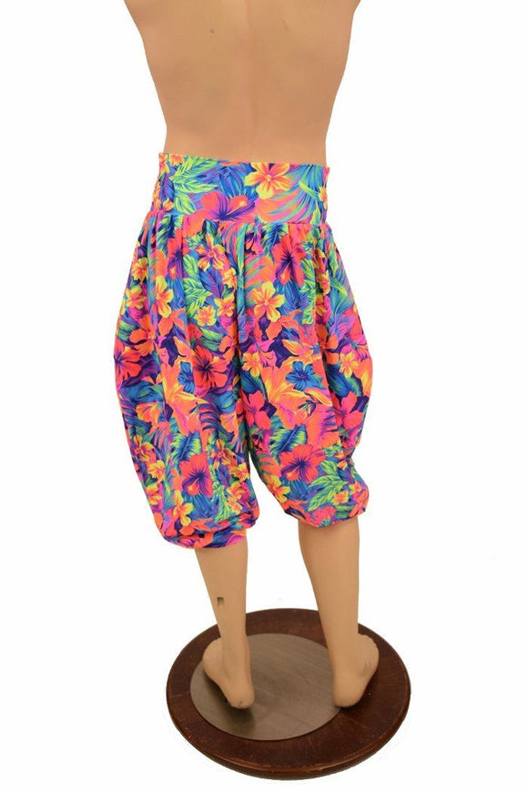 Tahitian Floral "Michael" Pants with Pockets - Coquetry Clothing