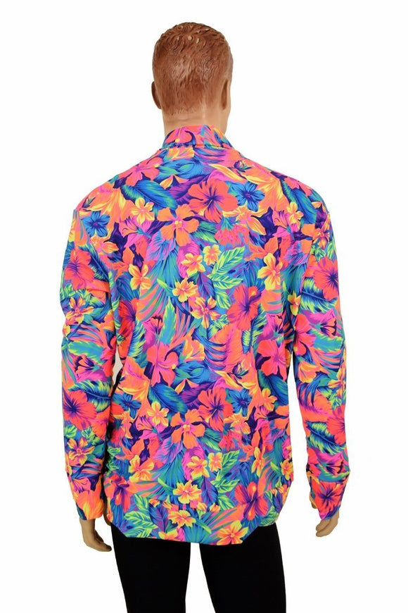 Tahitian Floral "Not a Cardigan" - Coquetry Clothing