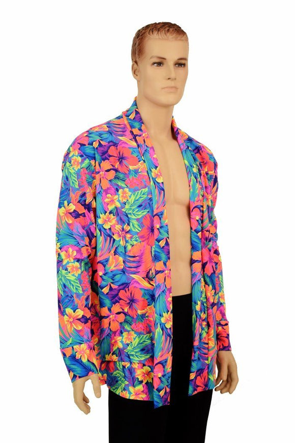 Tahitian Floral "Not a Cardigan" - Coquetry Clothing