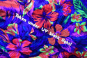 UV Glow Tahitian Floral Fabric - 6