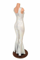 Tank Style Bell Bottom Flare Catsuit - Coquetry Clothing