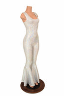 Tank Style Bell Bottom Flare Catsuit - Coquetry Clothing