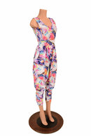 Tank Style Drop Crotch Harem Jumpsuit - Coquetry Clothing