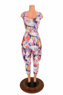 Tank Style Drop Crotch Harem Jumpsuit - Coquetry Clothing