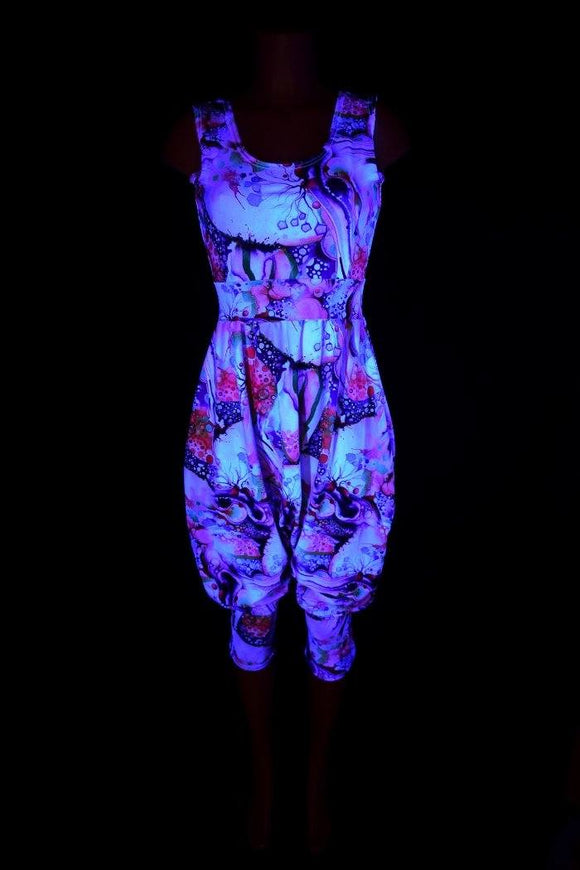 Tank Style Drop Crotch Harem Jumpsuit - Coquetry Clothing