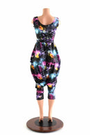Tank Top Drop Crotch Harem Jumpsuit - Coquetry Clothing