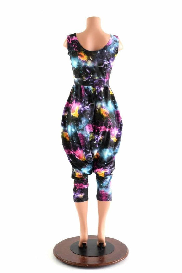 Tank Top Drop Crotch Harem Jumpsuit - Coquetry Clothing