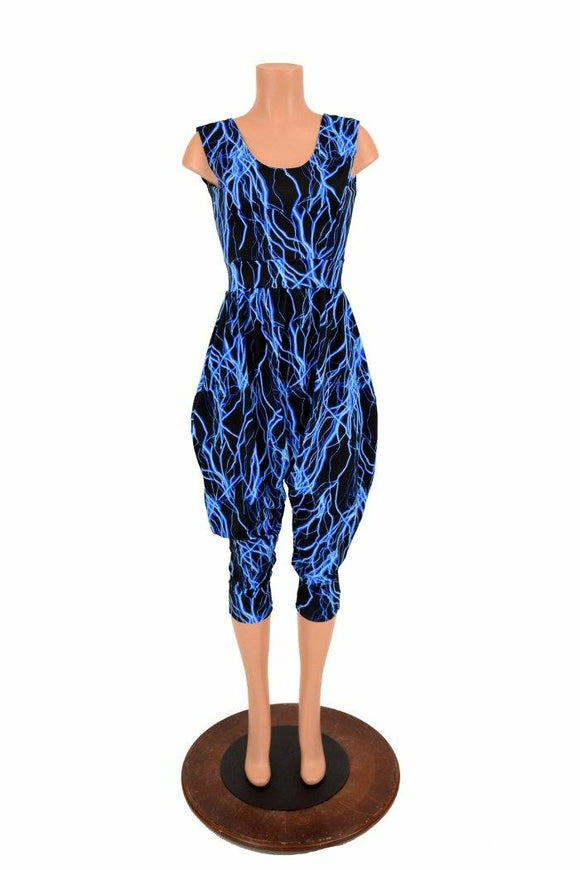 Tank Top Drop Crotch Harem Jumpsuit - Coquetry Clothing