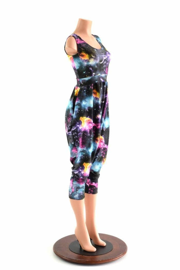 Tank Top Drop Crotch Harem Jumpsuit - Coquetry Clothing