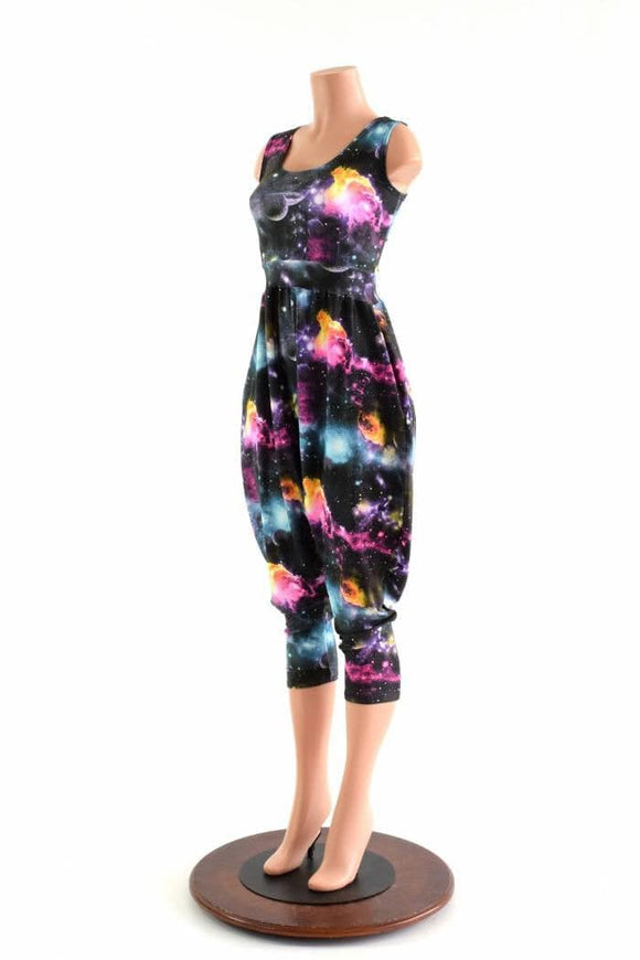 Tank Top Drop Crotch Harem Jumpsuit - Coquetry Clothing