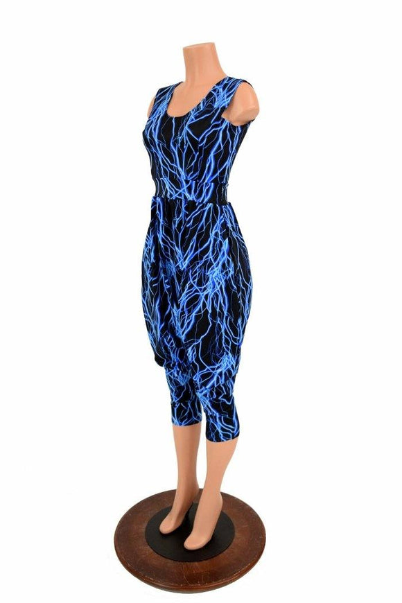 Tank Top Drop Crotch Harem Jumpsuit - Coquetry Clothing