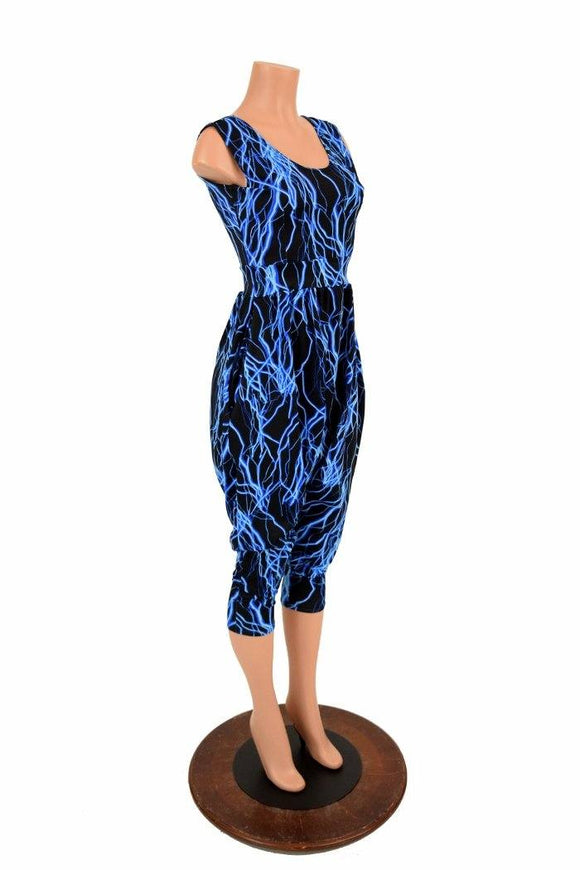 Tank Top Drop Crotch Harem Jumpsuit - Coquetry Clothing