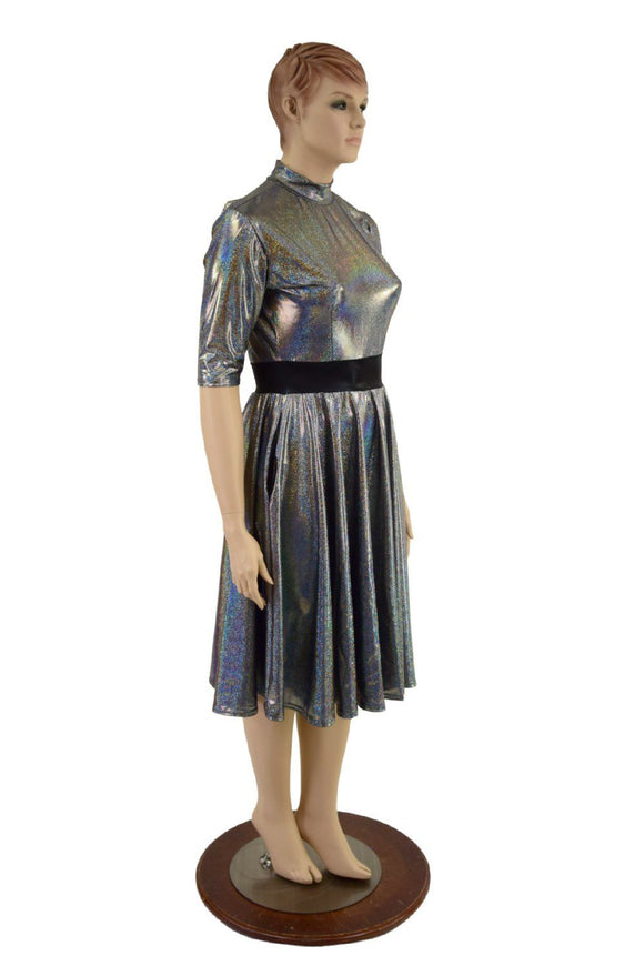 Tea Length Skater Dress - Coquetry Clothing