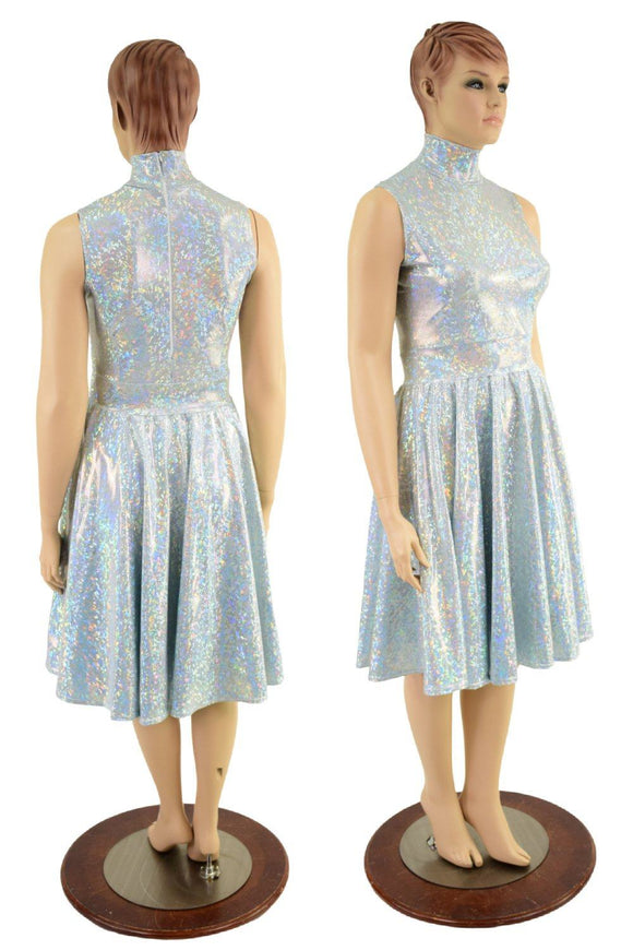 Tea Length Skater Dress - Coquetry Clothing