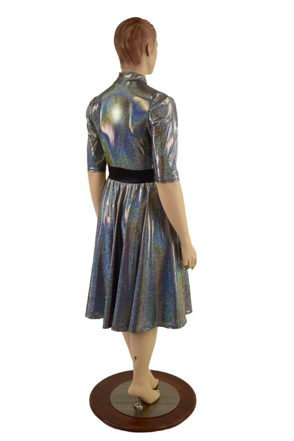 Tea Length Skater Dress - Coquetry Clothing