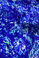 Tidepool Print Spandex Fabric - Coquetry Clothing