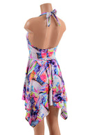 Tink Halter Pixie Dress in Dreamscape - Coquetry Clothing