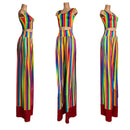 Trouser Style Stilt Pants and Crop Tank Top Set - Coquetry Clothing