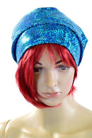Turquoise Holographic Beanie - Coquetry Clothing