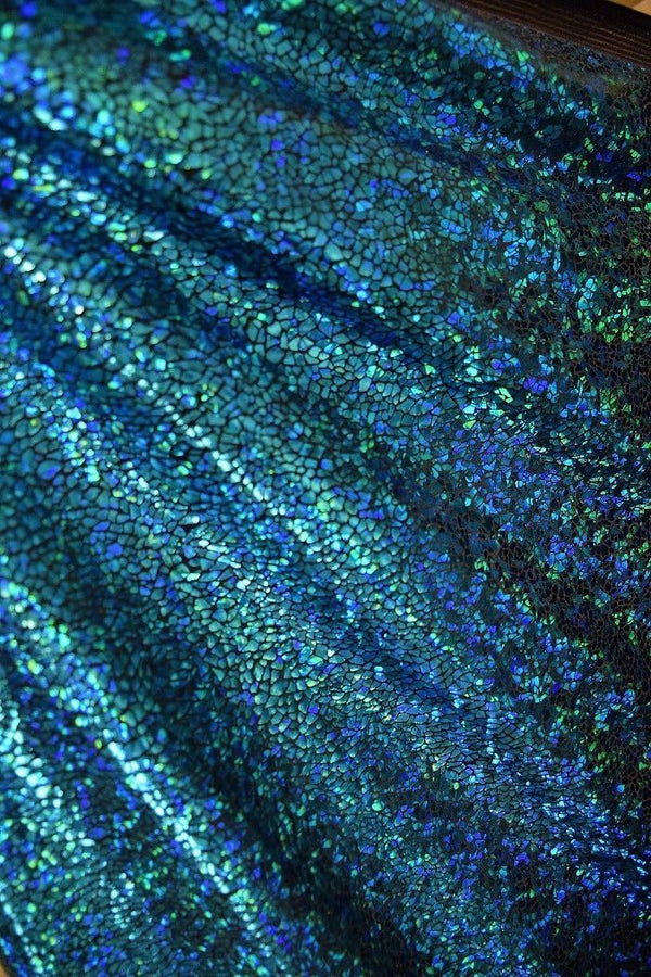 Turquoise Holographic Bomb Pasties - 4