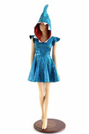 Turquoise Sexy Shark Skater Dress - Coquetry Clothing