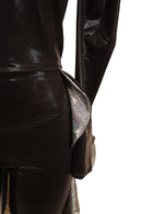 Tuxedo Back Jacket & Zip Away Leggings Set - Coquetry Clothing