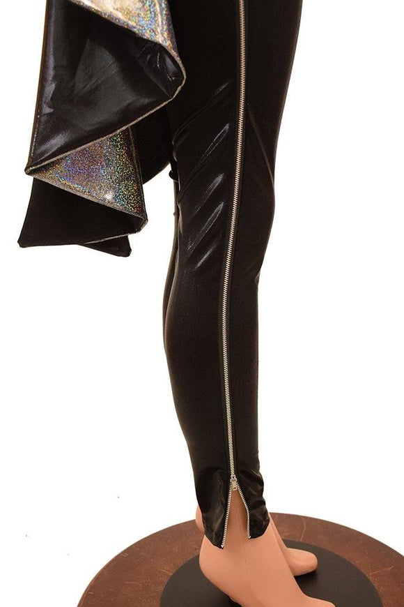 Tuxedo Back Jacket & Zip Away Leggings Set - Coquetry Clothing