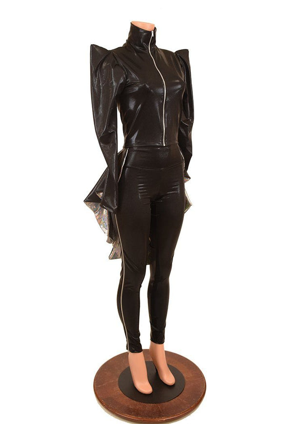 Tuxedo Back Jacket & Zip Away Leggings Set - Coquetry Clothing