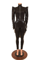 Tuxedo Back Jacket & Zip Away Leggings Set - Coquetry Clothing