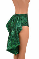 Tuxedo Ruffle Rump "Siren" Shorts - Coquetry Clothing
