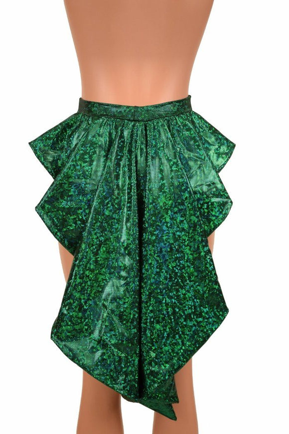 Tuxedo Ruffle Rump "Siren" Shorts - Coquetry Clothing